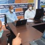 Em coletiva, Colbert conscientiza sobre a importância da vacina