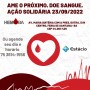 Estudantes da Estácio realizam ação solidária para incentivo a doação de sangue