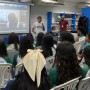 Estudantes do SESI Itapagipe conhecem projeto que recupera corais na Baía de Todos-os-Santos
