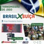 Feiraguay transmite jogo do Brasil ao vivo na próxima segunda-feira (28)