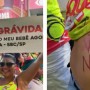 Foliã grávida pede que Xandy revele o sexo do bebê em cima do trio