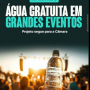 Grandes eventos poderão ser obrigados a oferecer água potável de graça ao público