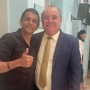 José Carneiro comemora o apoio de Girlânio Guirra à reeleição em 2024
