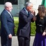 Lula é recebido pelo presidente de Portugal, Marcelo Rebelo, e presta homenagem a Camões