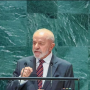 Lula tem microfone cortado por exceder tempo em evento na ONU
