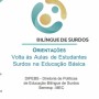 MEC lança cartilha de orientações para volta às aulas de alunos surdos