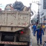 Prefeitura inicia operação emergencial de limpeza no centro da cidade