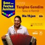 Sesc Bahia antecipa festejos juninos com live de Targino Gondim  