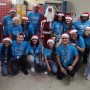 Voluntários da Braskem distribuem presentes para mais de 500 crianças no distrito de Passé, em Candeias